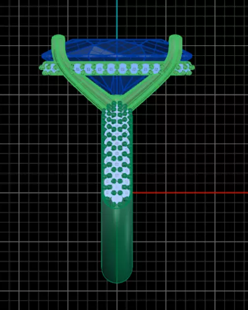 Ring kt86 3D print model_9