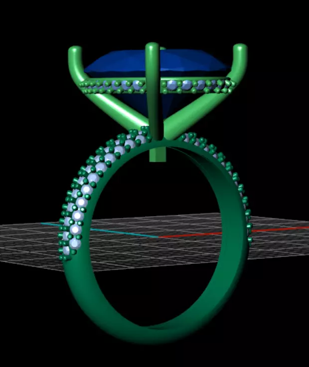 Ring kt86 3D print model_12