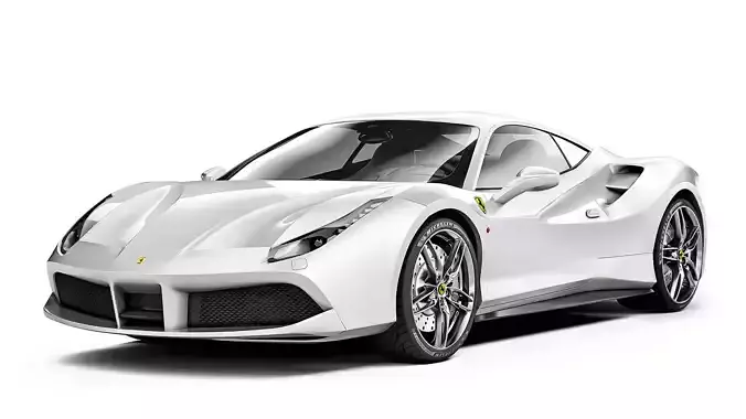 Ferrari 488 GTB 2016 3D model