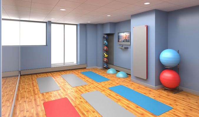 Yoga Mat 3D model