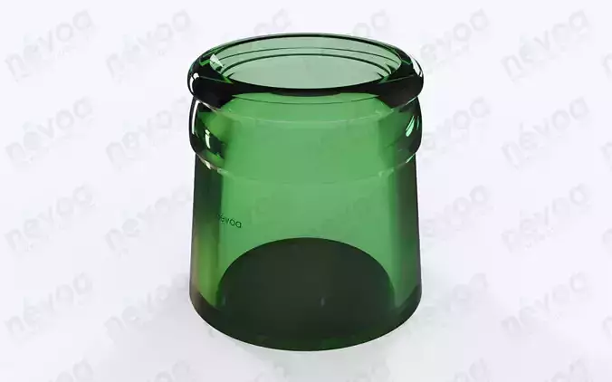 Glass finish - GME 12 01 - 29 mm LS - snap-on pourer clousers