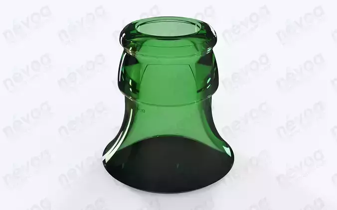 Glass finish - GME 13 10 - 26 H 180 3D model