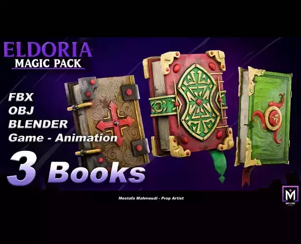 Tree magic Books - Ready - Game and Animation