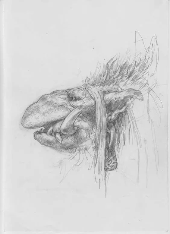 Troll Head - Paul Bonner For 3D printer 3D print model_3