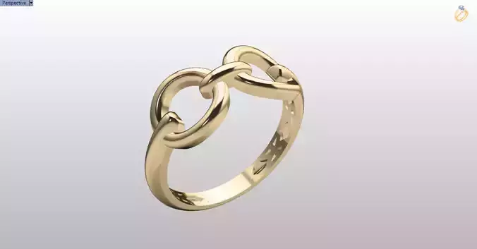 minimalist  hook ring