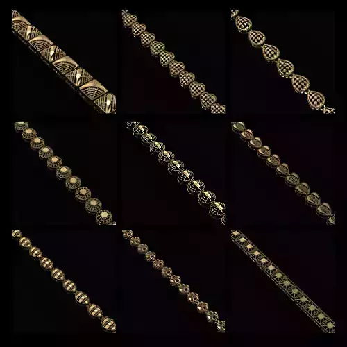 Arabic Chain Bracelet - bulk Collection