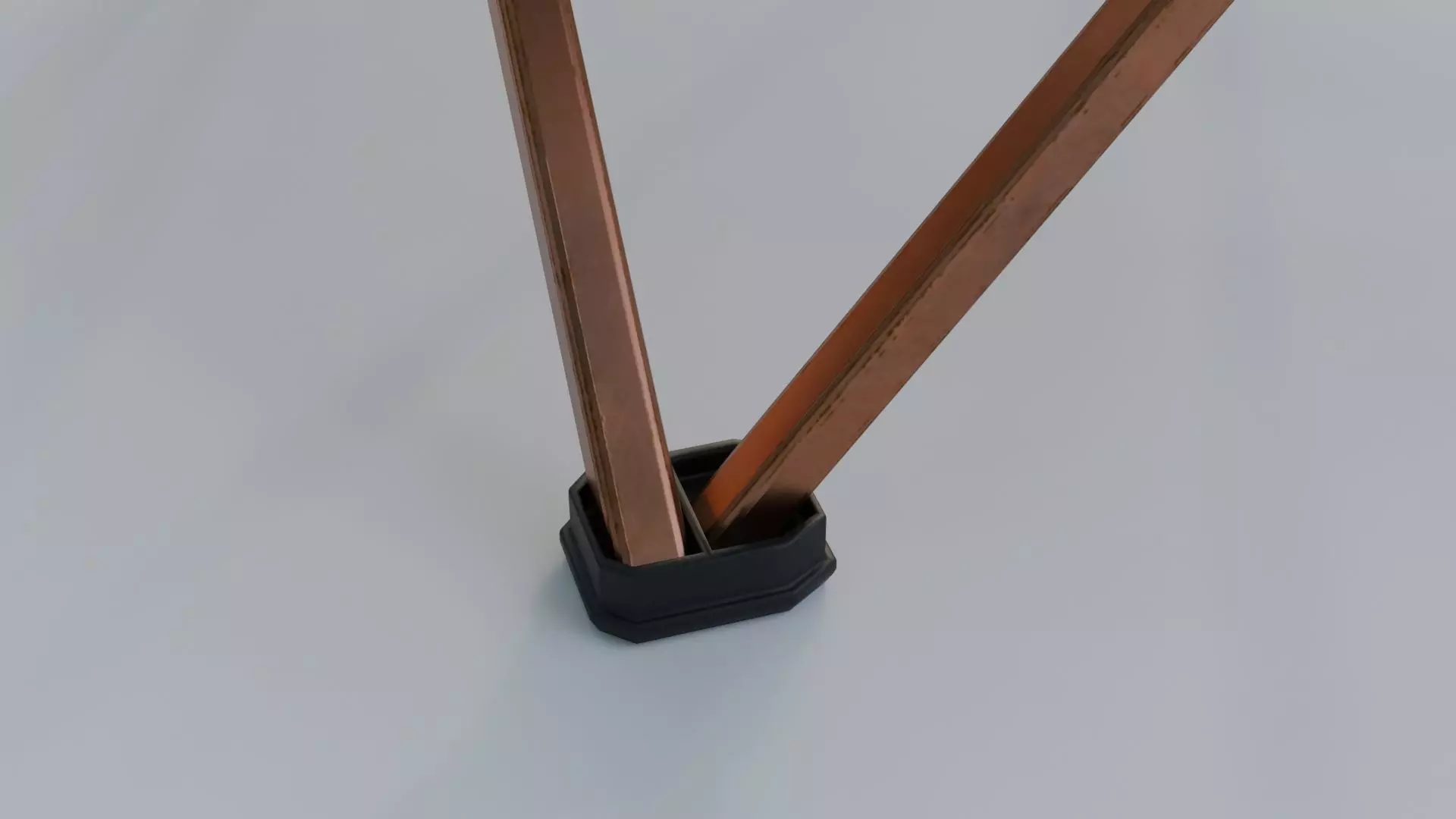 Camping Table Portable  Low-poly 3D model_9