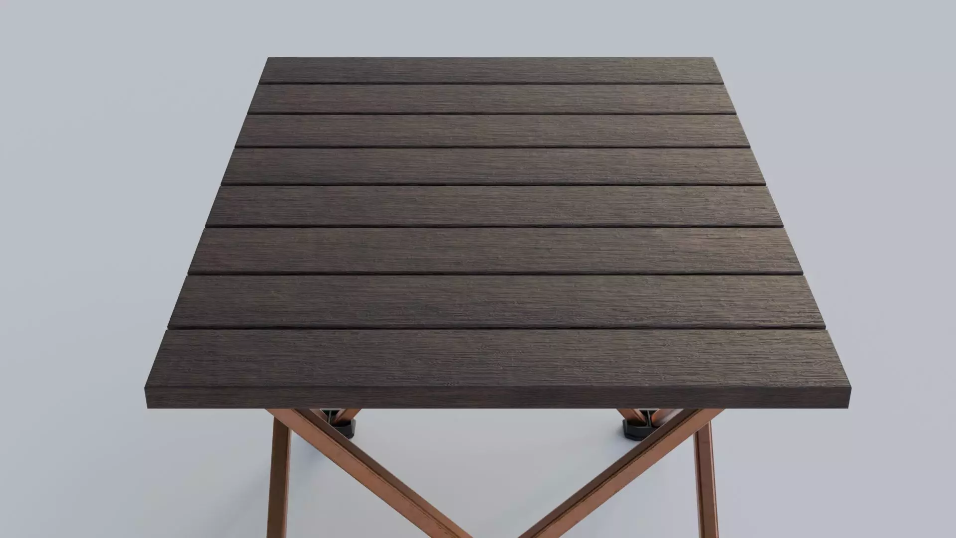 Camping Table Portable  Low-poly 3D model_4