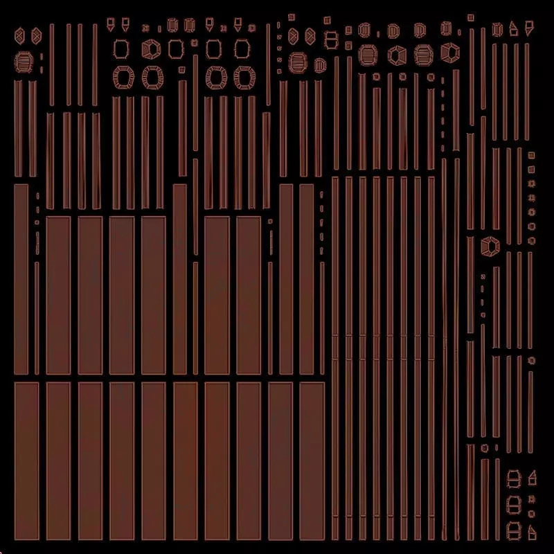 Camping Table Portable  Low-poly 3D model_15