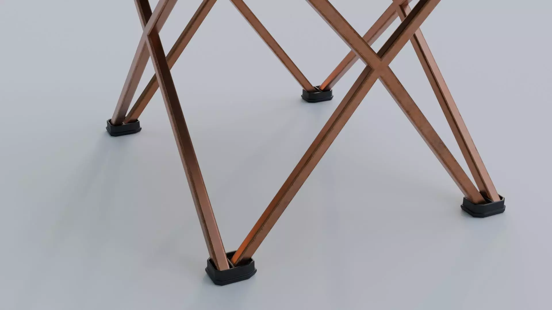 Camping Table Portable  Low-poly 3D model_8