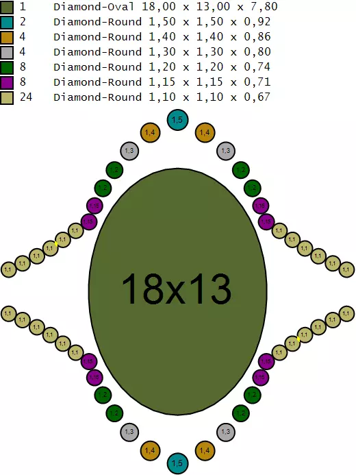 Gold N1448 3D print model_7