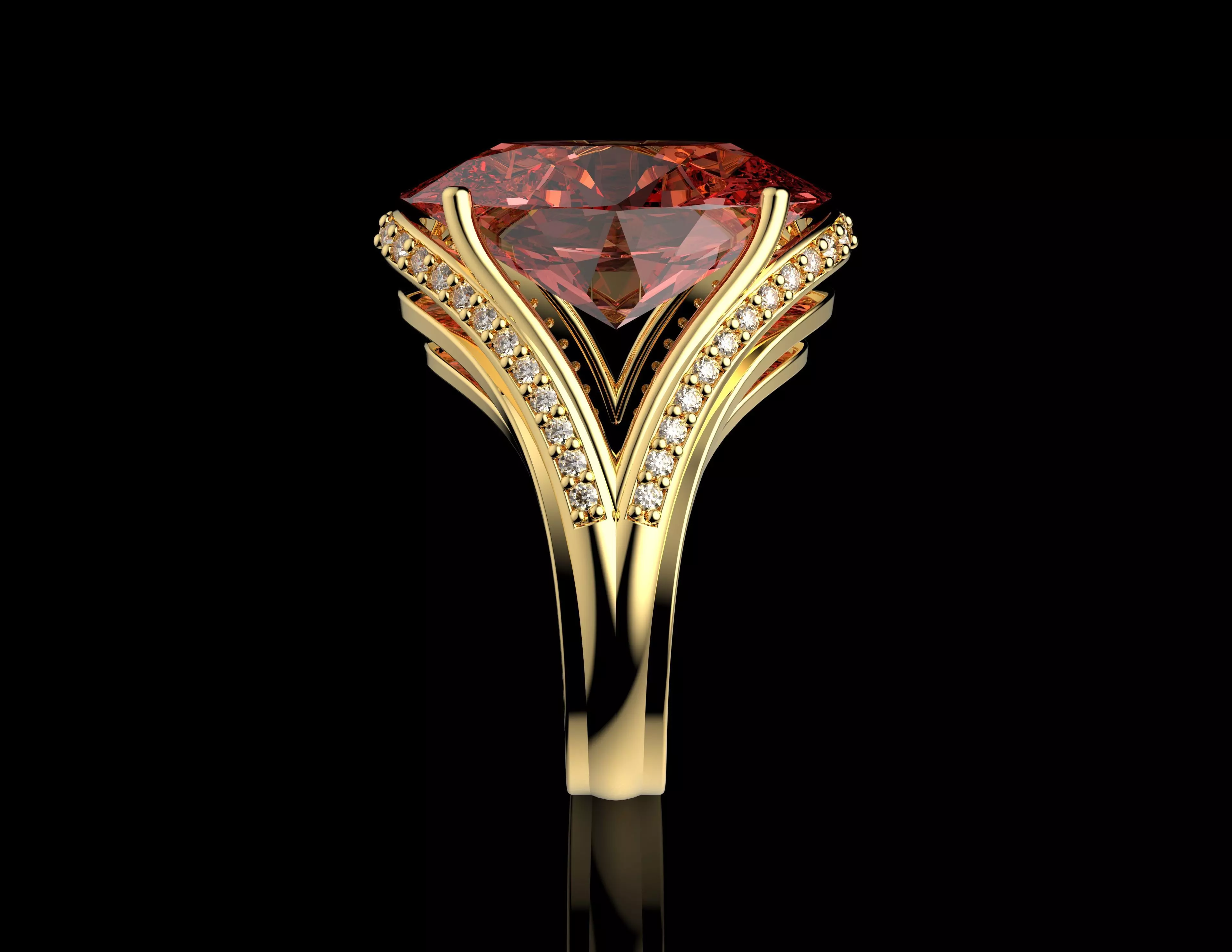 Gold N1448 3D print model_6