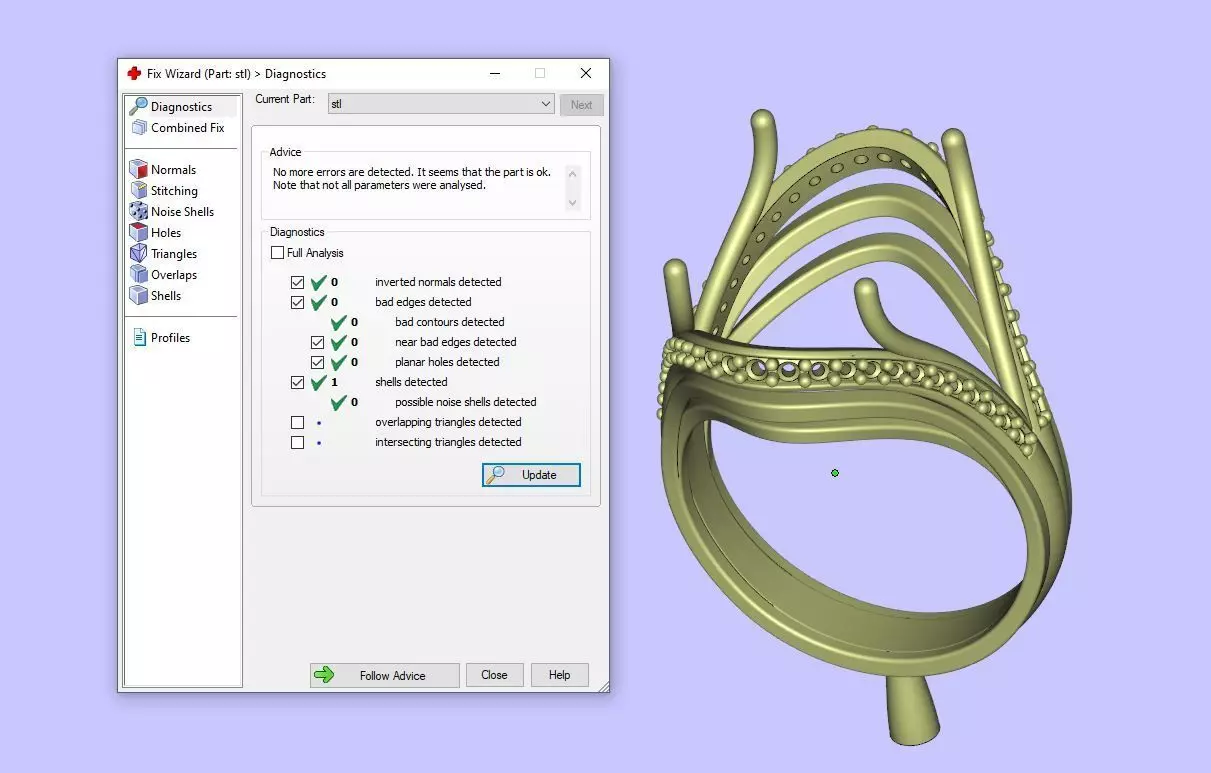 Gold N1448 3D print model_8