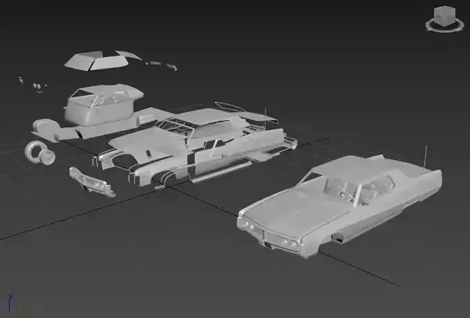 BUICK ELECTRA 225 CUSTOM SPORT COUPE 1969 