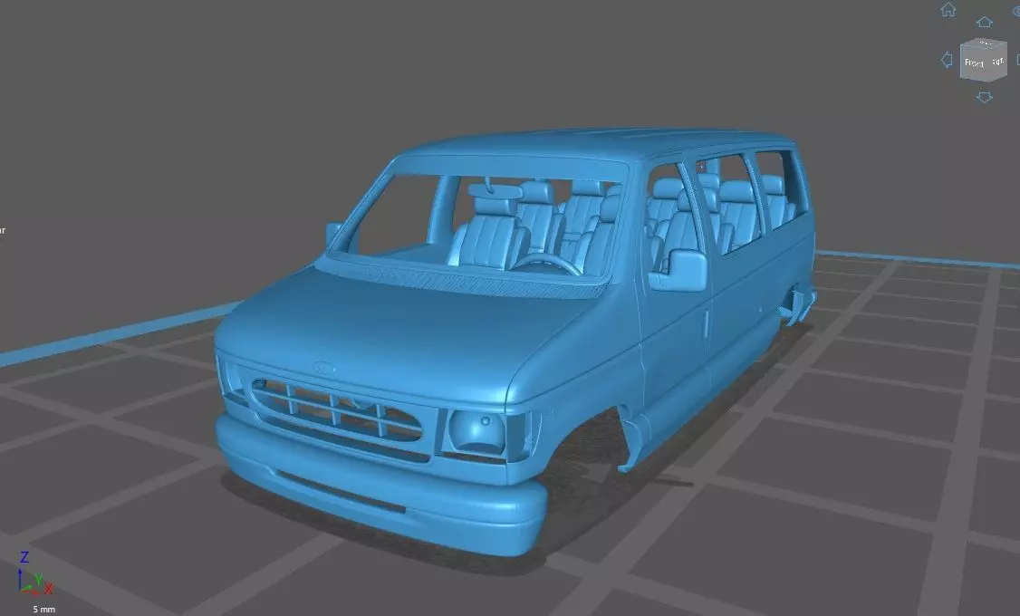 F E 150 PASSENGERVAN 1998 SEPARATED-READY TO PRINT 3D print model_6