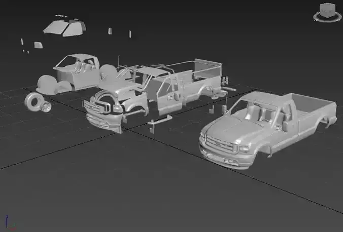 F SUPERDUTY F-350 1999 SEPARATED-READY TO PRINT