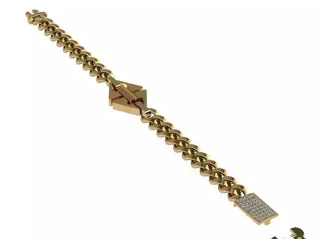 Gurmet Chain Bracelet model