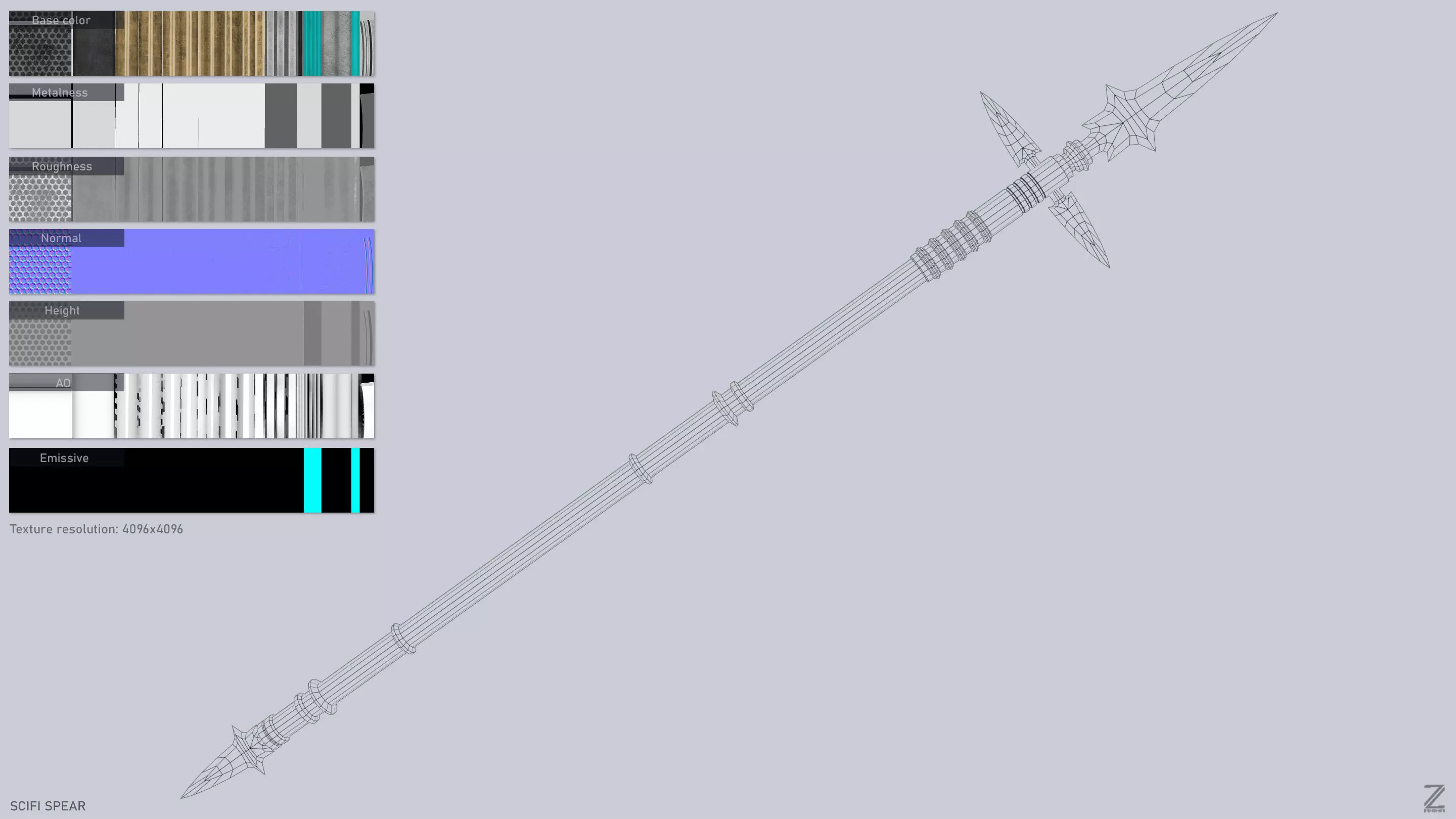 Scifi spear collection _15