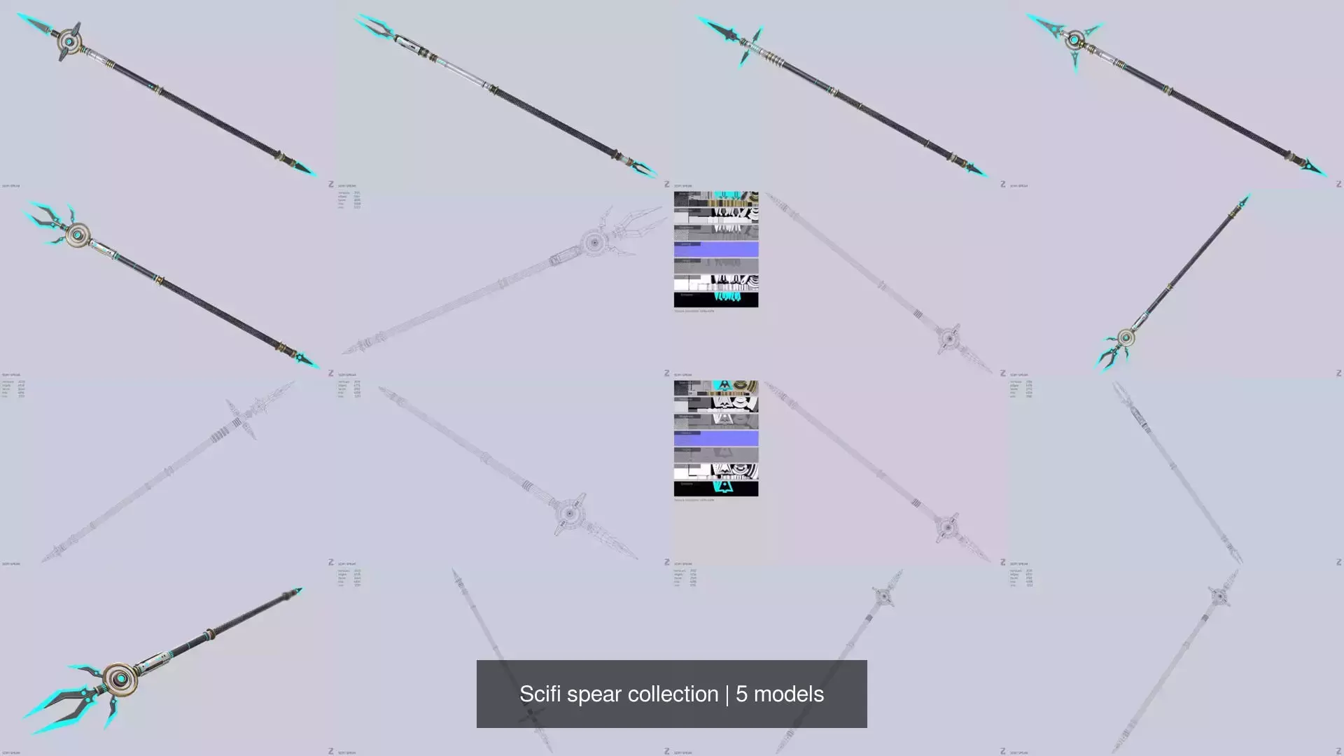 Scifi spear collection _6