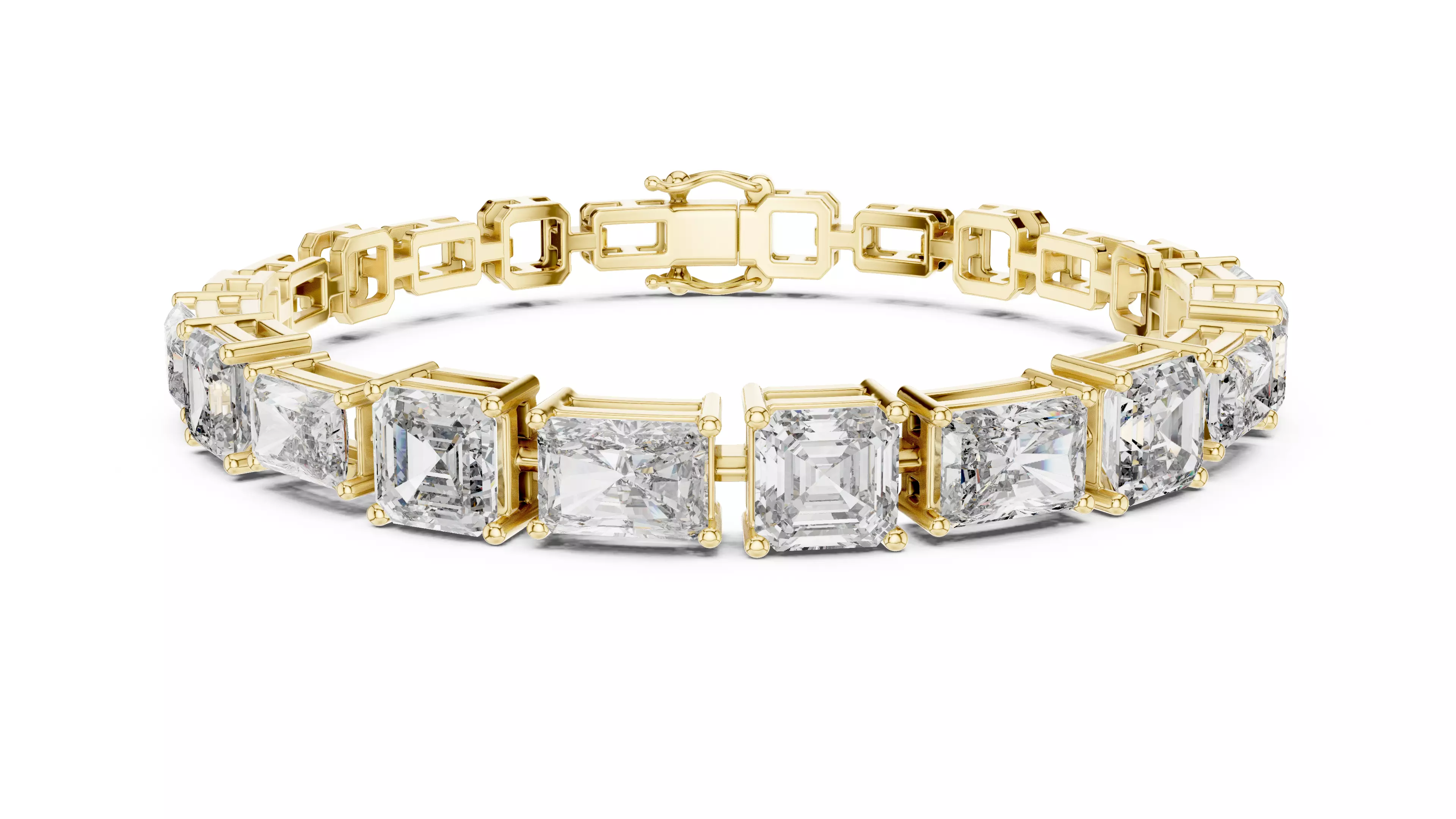 Tennis Bracelet 3dm stl renders Animation video details 3D print model_11