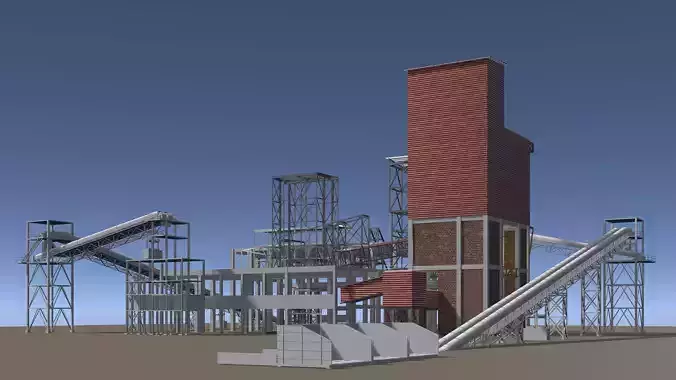 Industrial building layout 25-40