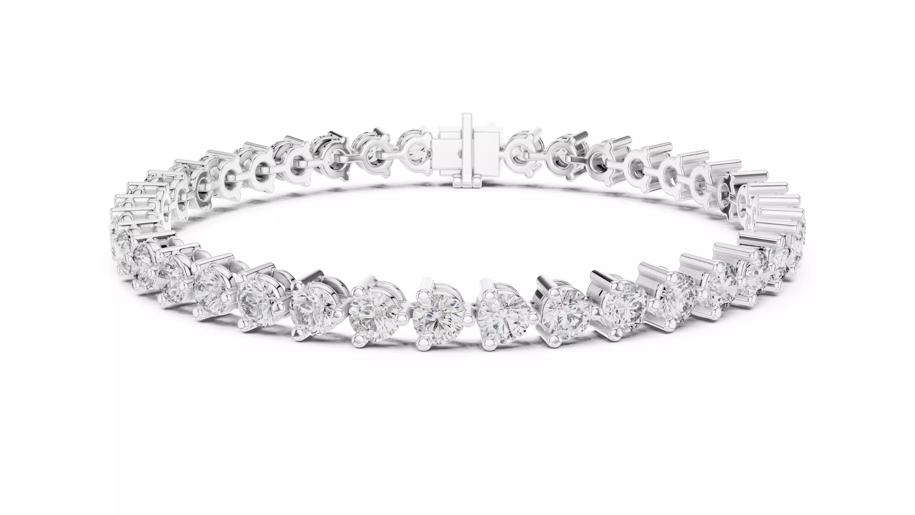 Tennis Bracelet 3dm stl renders Animation video details  3D print model_7