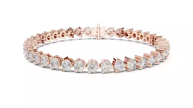 Tennis Bracelet 3dm stl renders Animation video details 