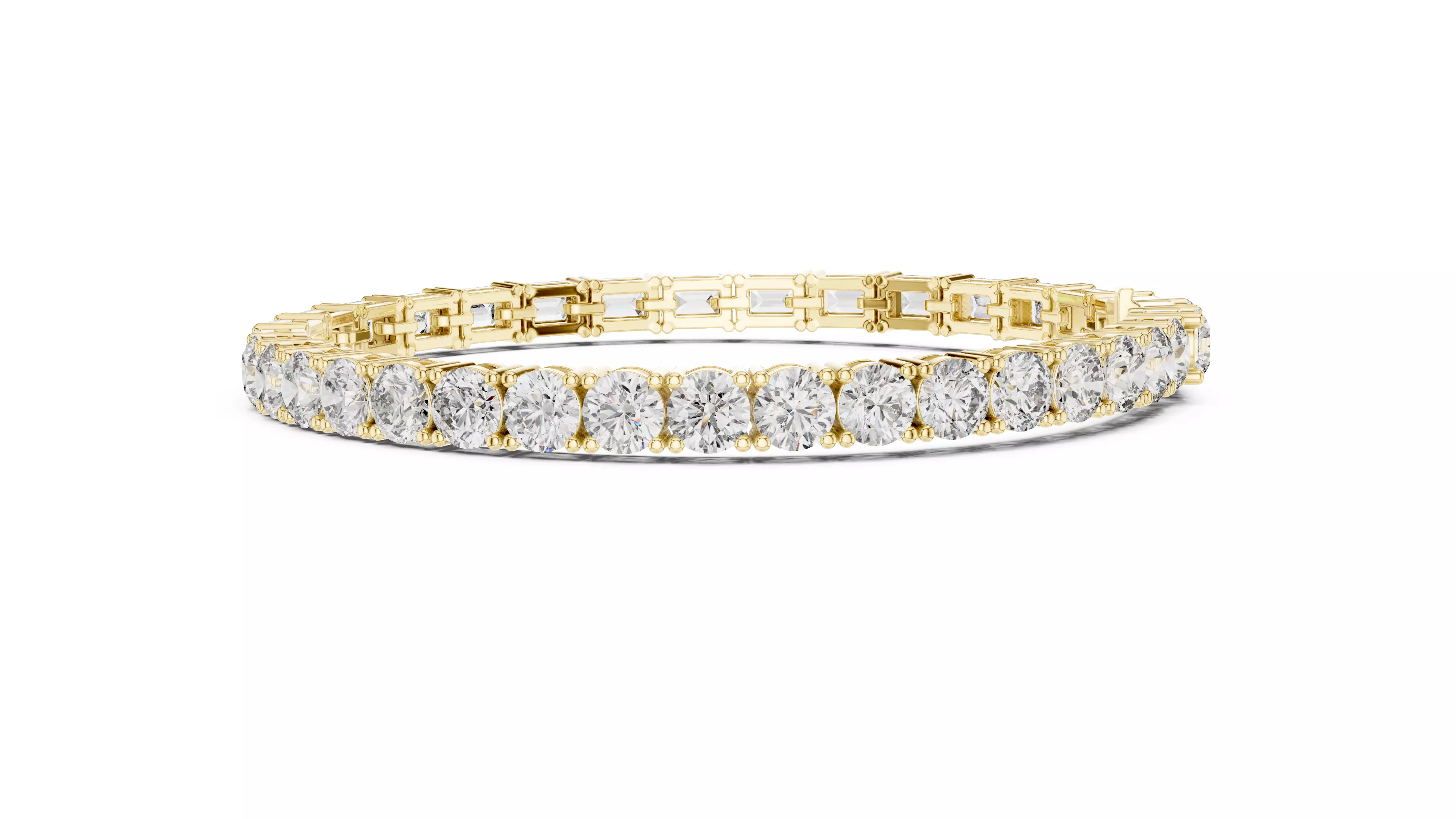 Tennis Bracelet 3dm stl renders Animation video details 3D print model_10