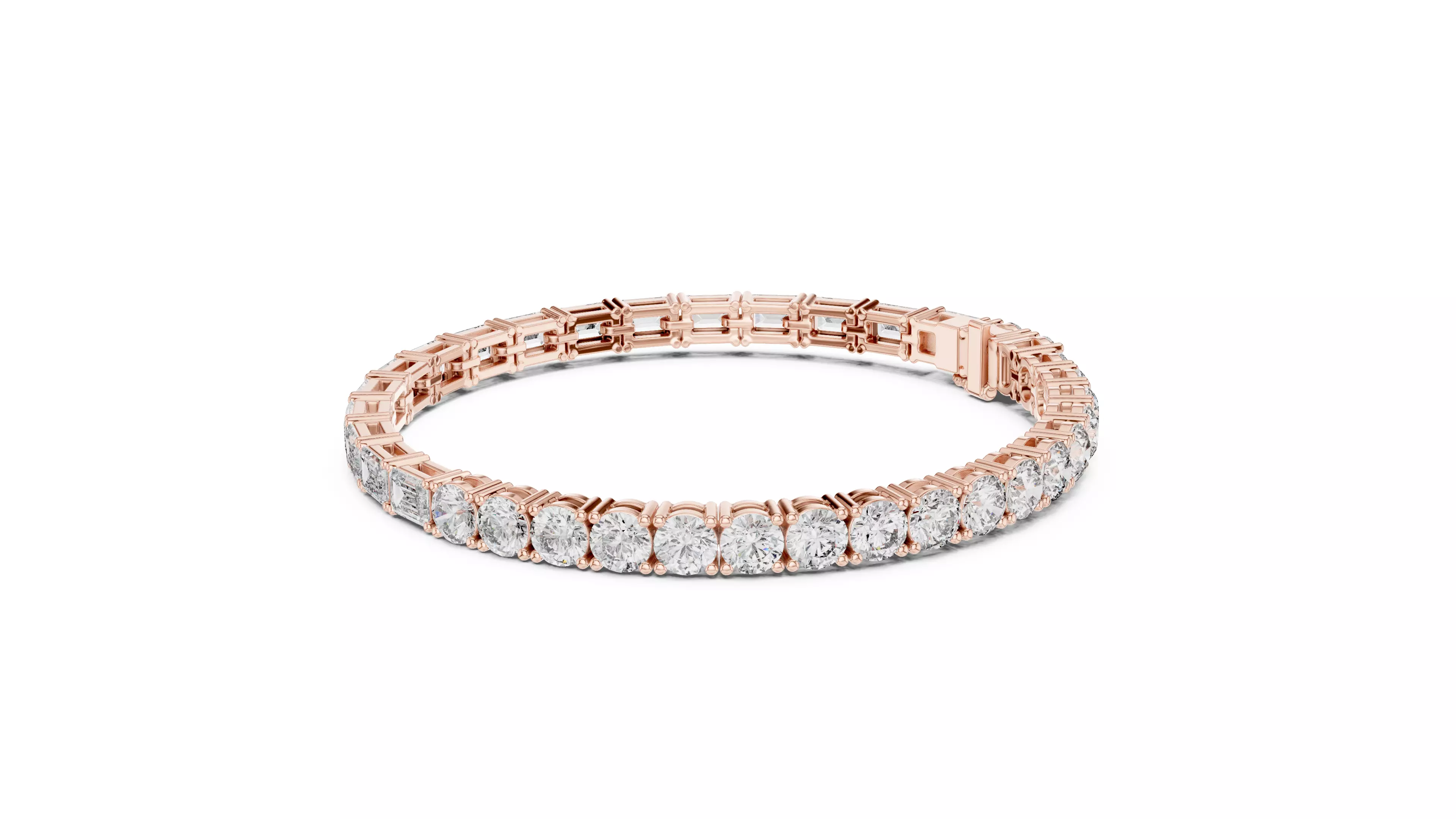 Tennis Bracelet 3dm stl renders Animation video details 3D print model_1