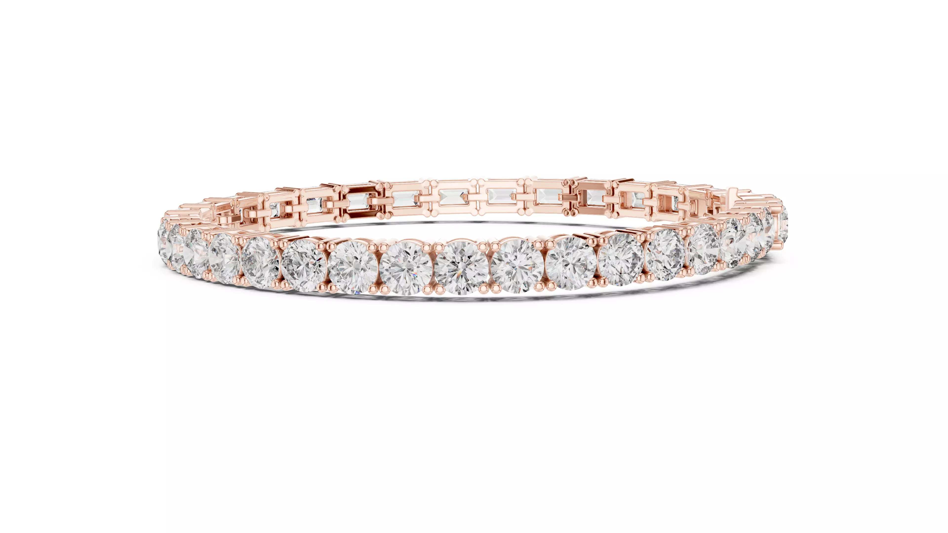 Tennis Bracelet 3dm stl renders Animation video details 3D print model_3