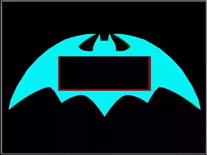 Bat Halloween Sign 07