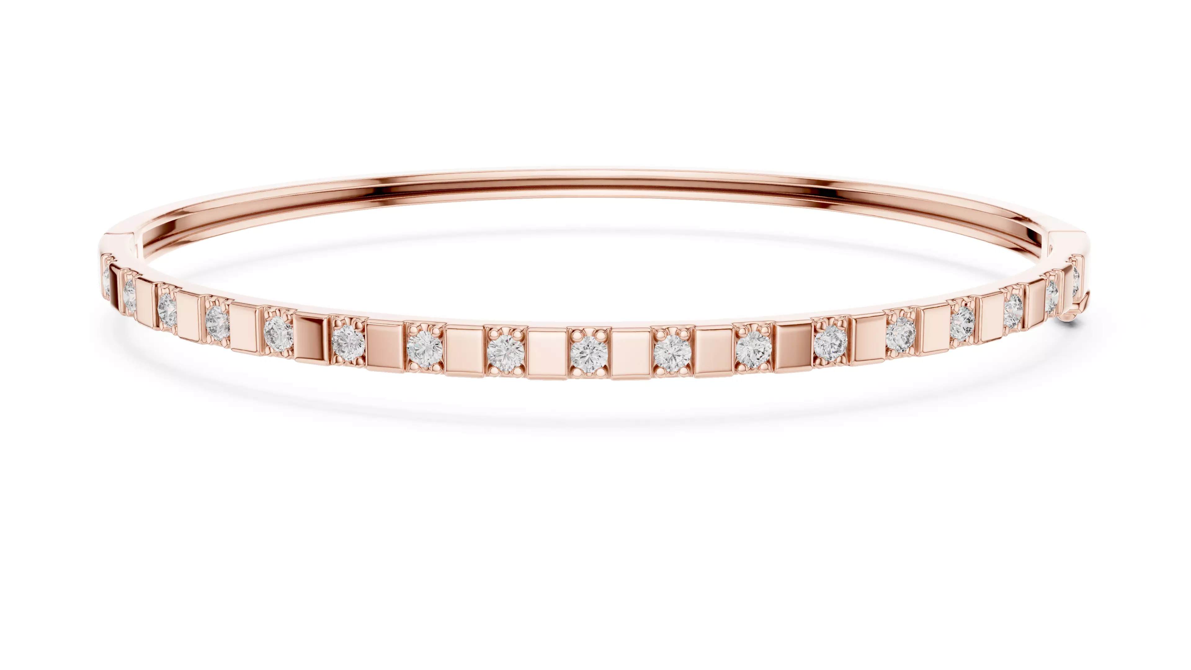 Tennis Bracelet 3dm stl renders Animation video details  3D print model_0