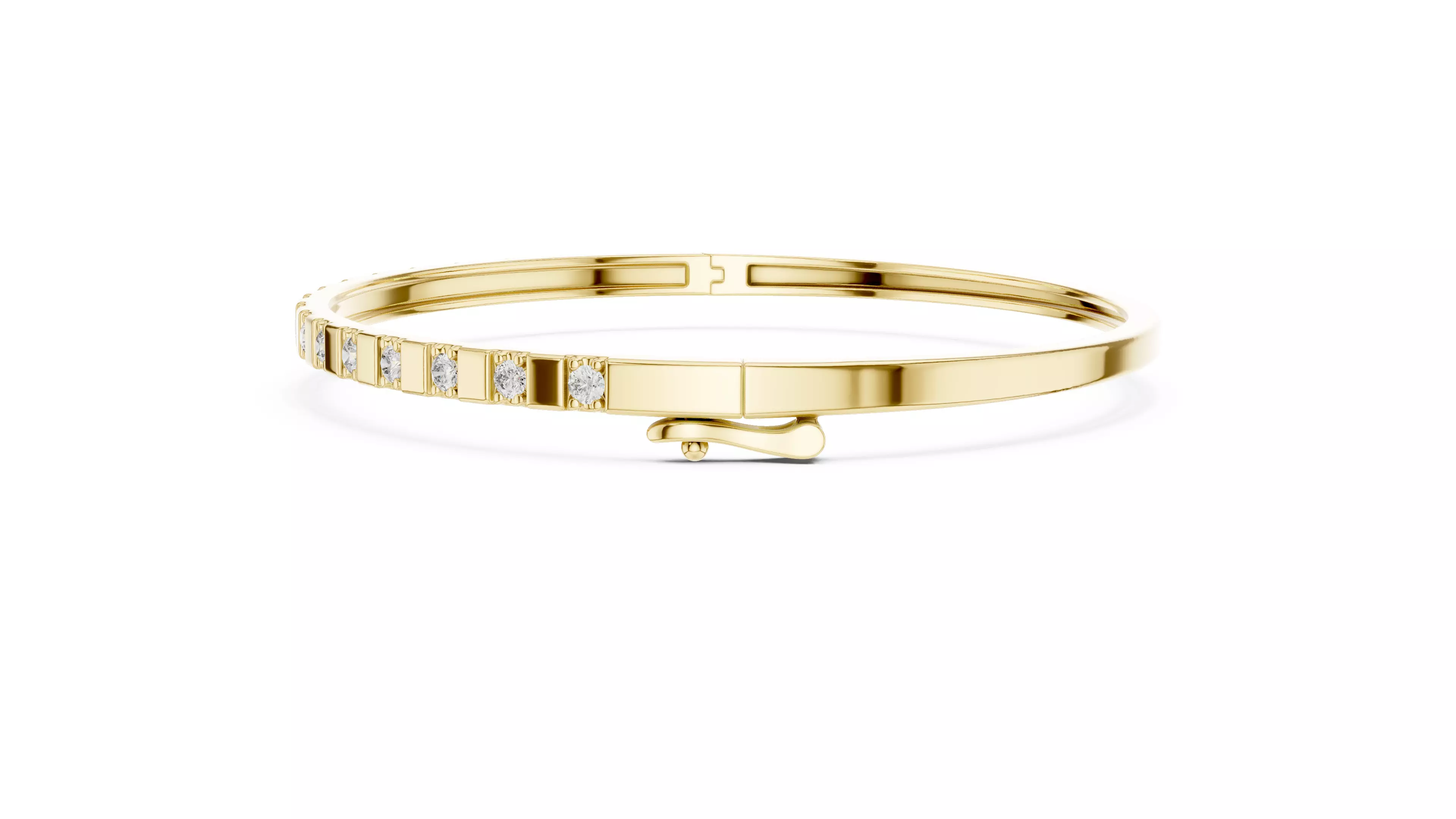 Tennis Bracelet 3dm stl renders Animation video details  3D print model_10