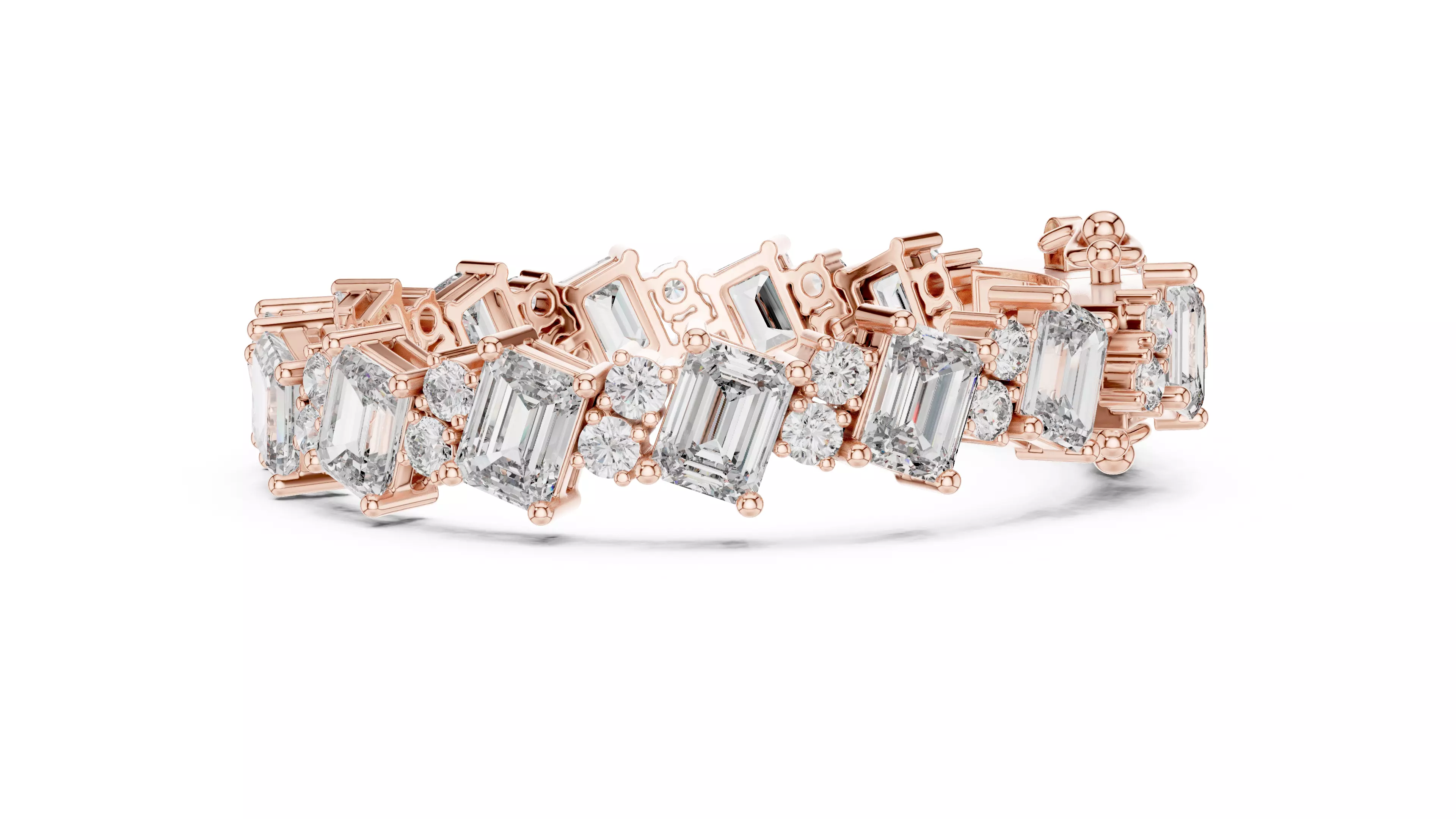 Tennis Bracelet 3dm stl renders Animation video details  3D print model_3