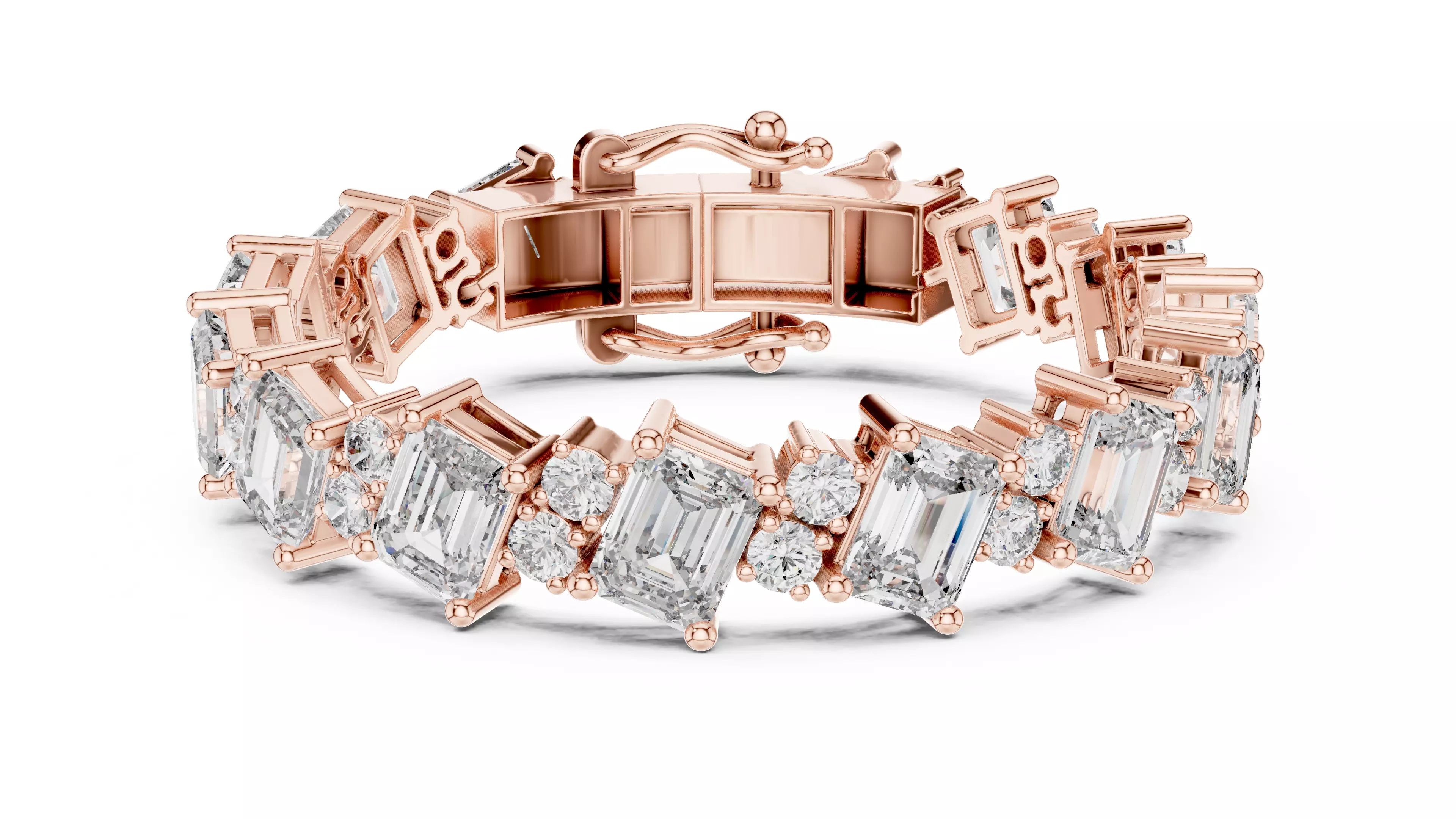 Tennis Bracelet 3dm stl renders Animation video details  3D print model_0