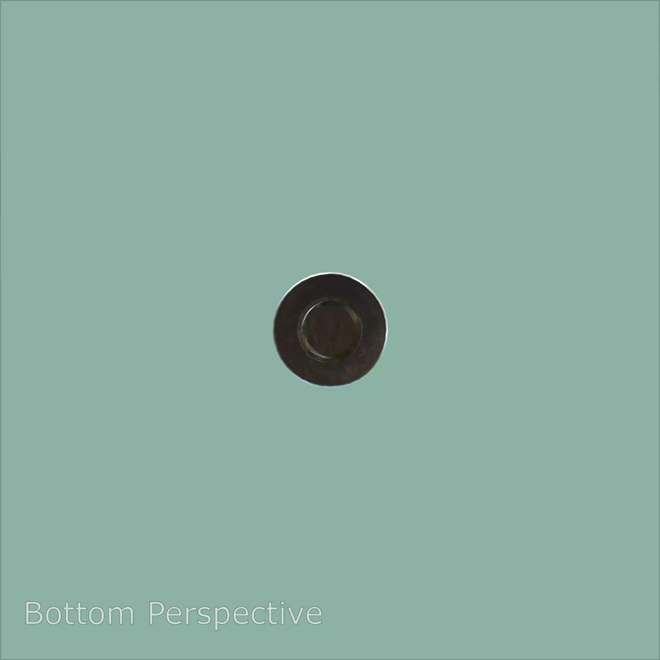 Steel Stained M6 Bolt Allen Pan Head 3D Model 3D model_5