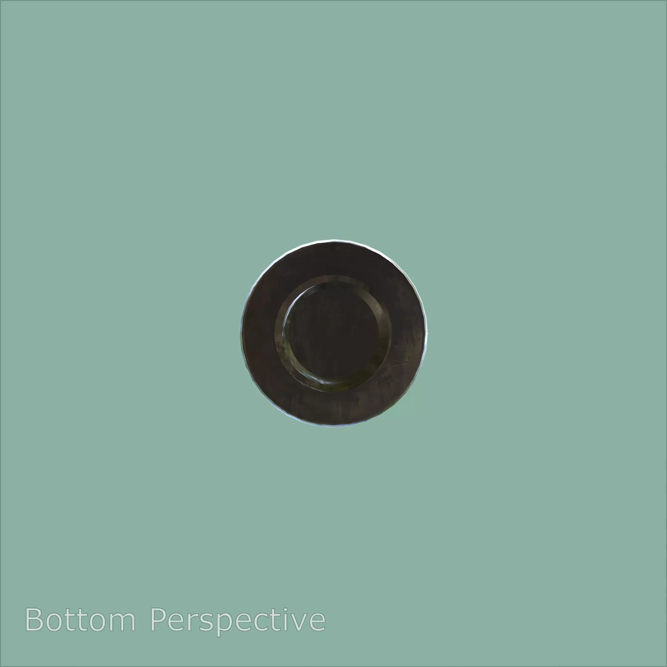 Steel Stained M10 Bolt Allen Pan Head 3D Model 3D model_5