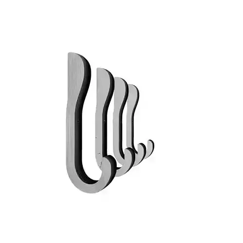 Modern Style Bathroom Hook 3D Printed Holder