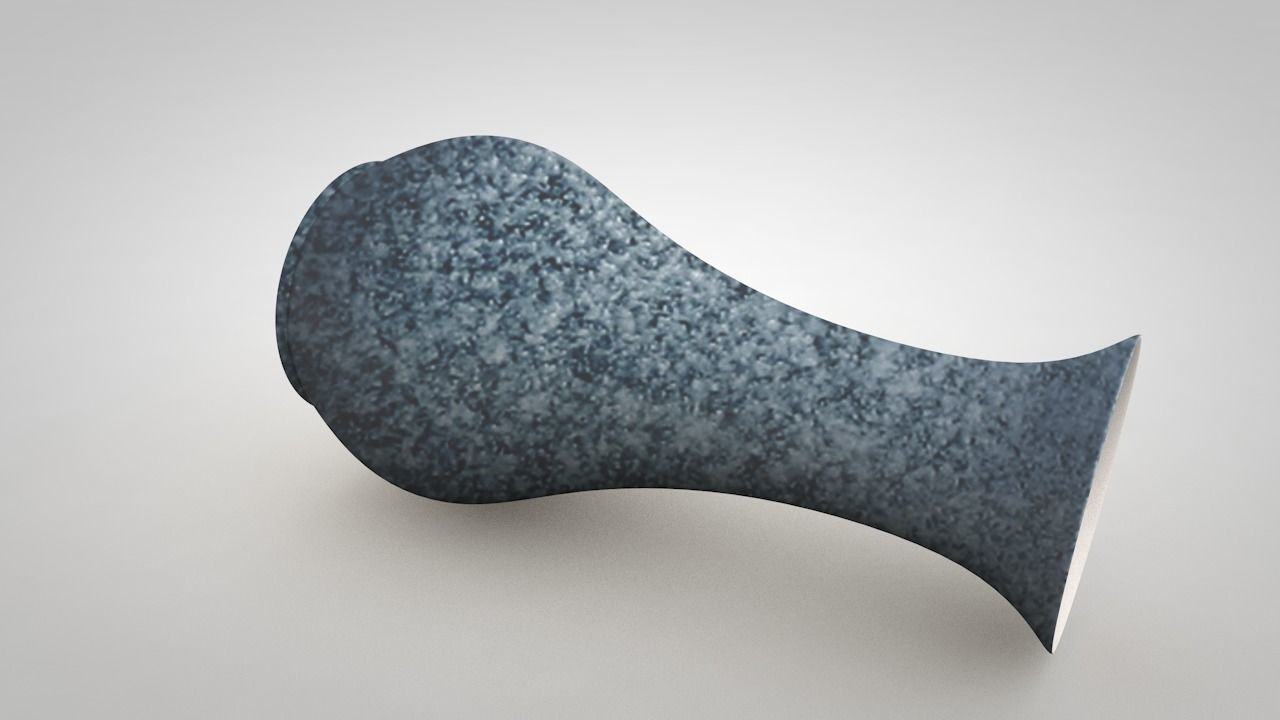 Porcelian Vase 3D model_3