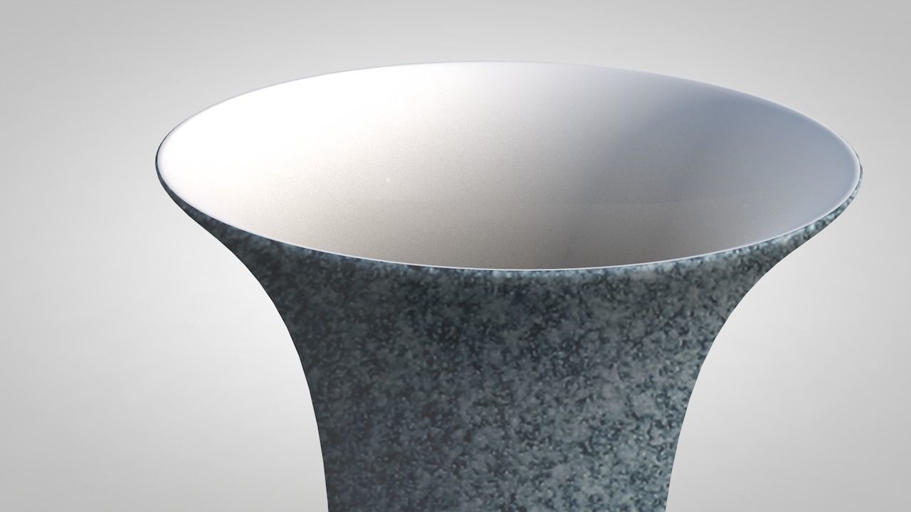 Porcelian Vase 3D model_1