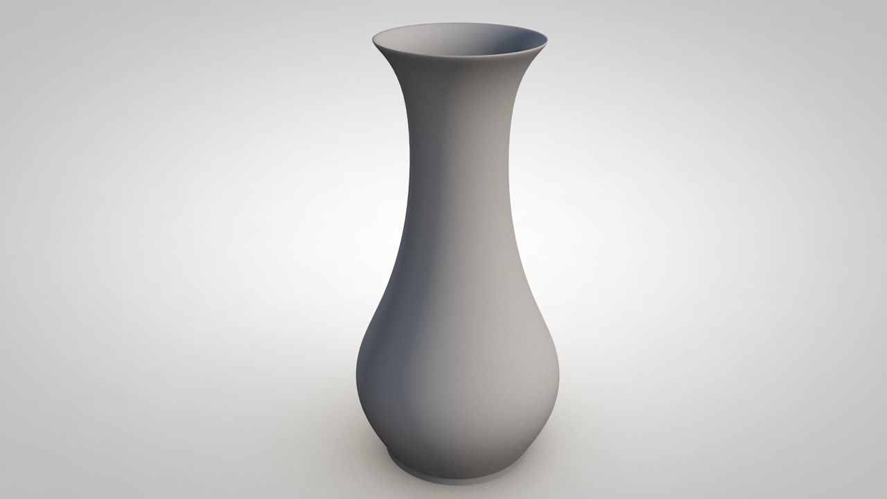 Porcelian Vase 3D model_4