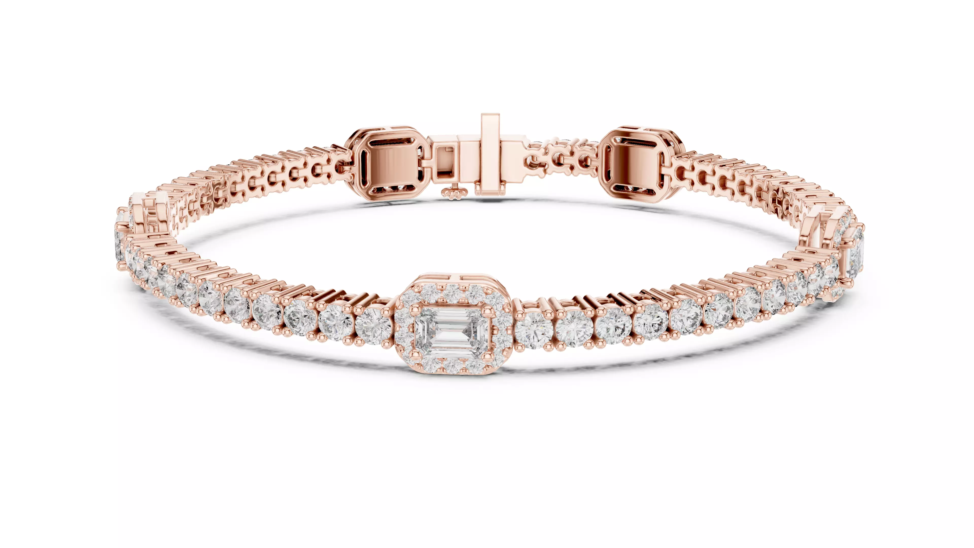 Tennis Bracelet 3dm stl renders Animation video details 3D print model_0