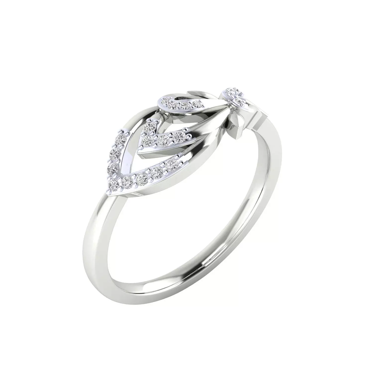 Women Ring Render 3dm STL MTL SLC JCD OBJ FBX Details 3D print model_20