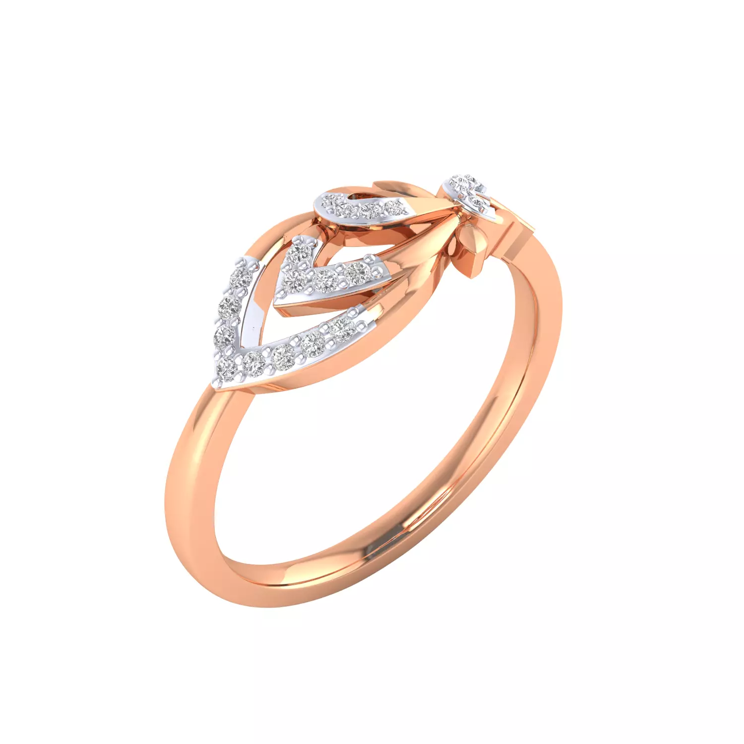 Women Ring Render 3dm STL MTL SLC JCD OBJ FBX Details 3D print model_14