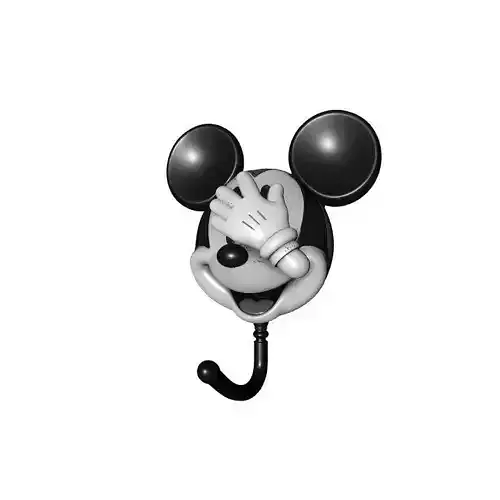 Mickey Mouse Hook For Coats And Clothes