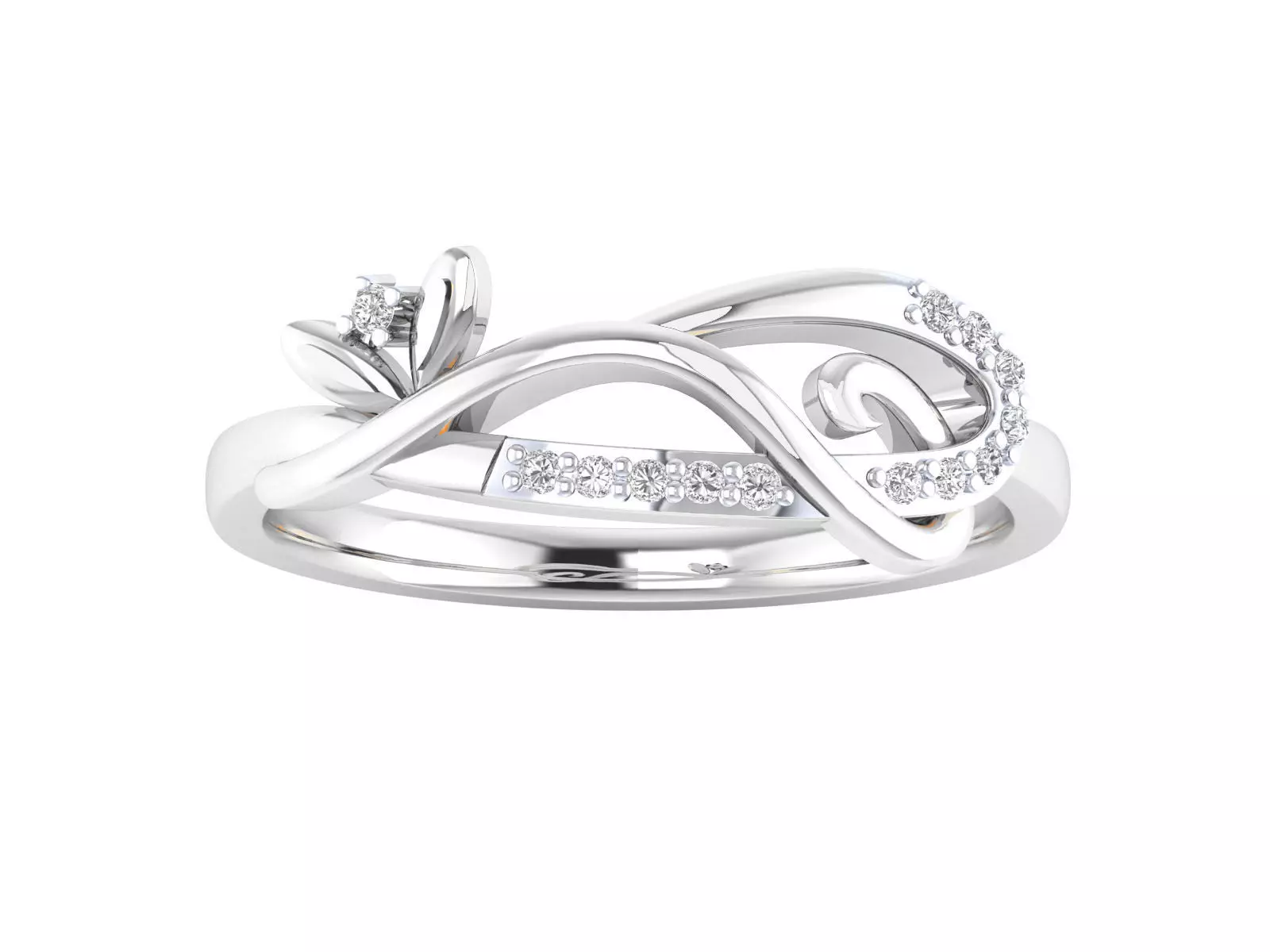  Women Ring Render 3dm STL MTL SLC JCD OBJ FBX Details 3D print model_16