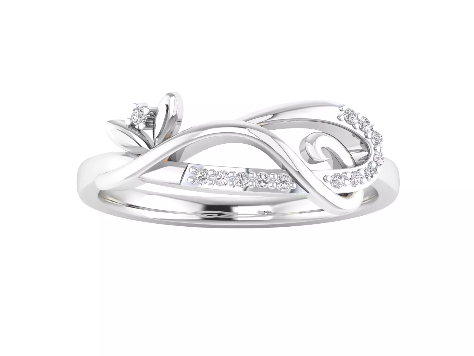  Women Ring Render 3dm STL MTL SLC JCD OBJ FBX Details 3D print model_17