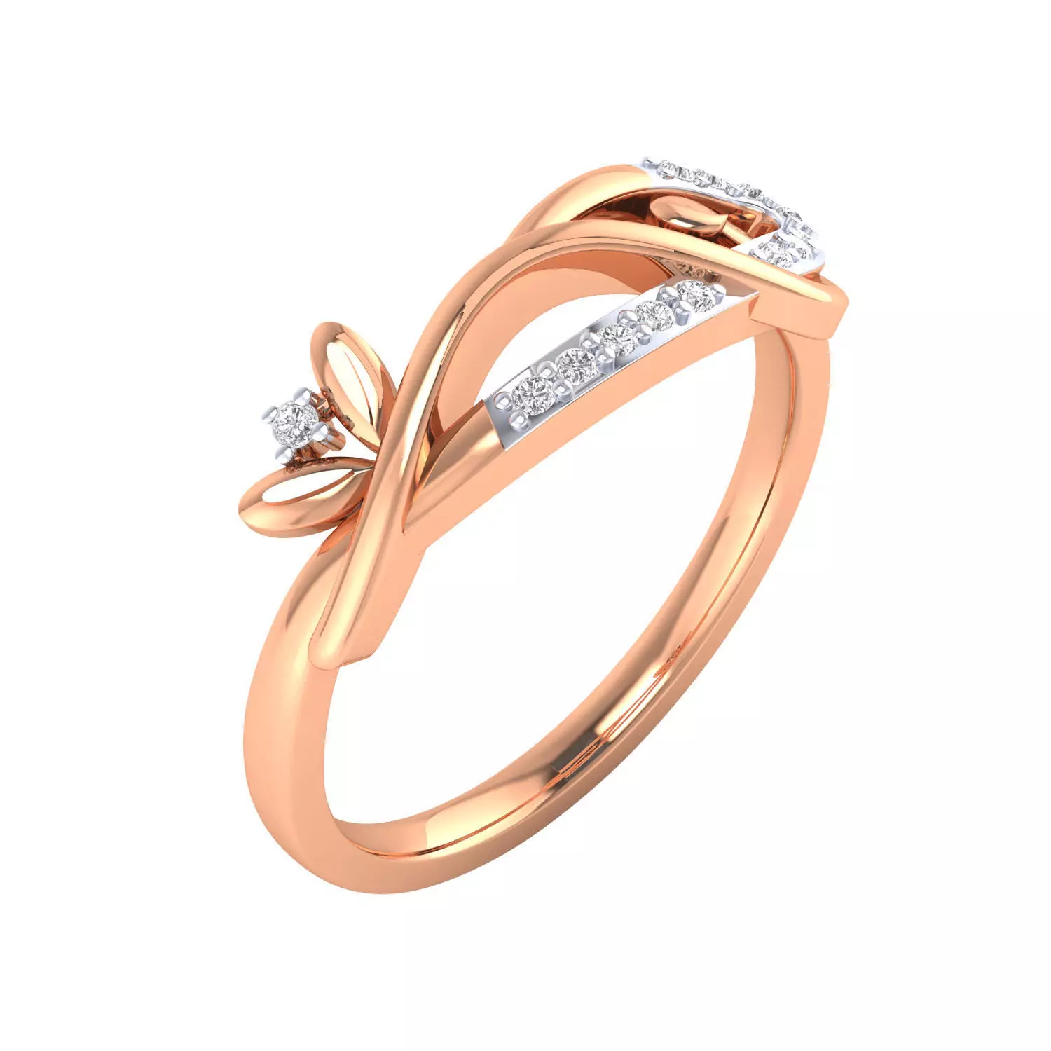  Women Ring Render 3dm STL MTL SLC JCD OBJ FBX Details 3D print model_1