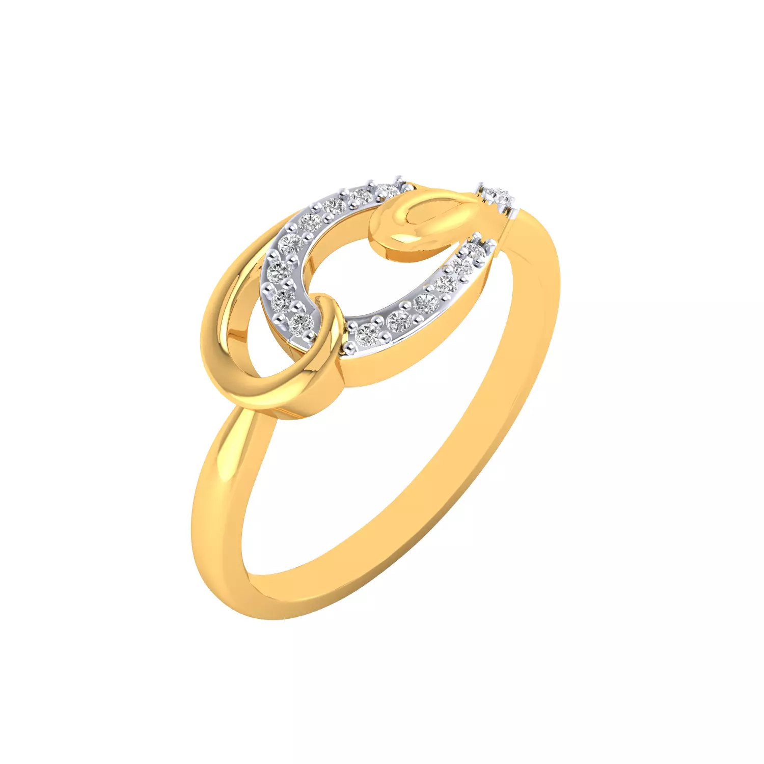  Women Ring Render 3dm STL MTL SLC JCD OBJ FBX Details 3D print model_3