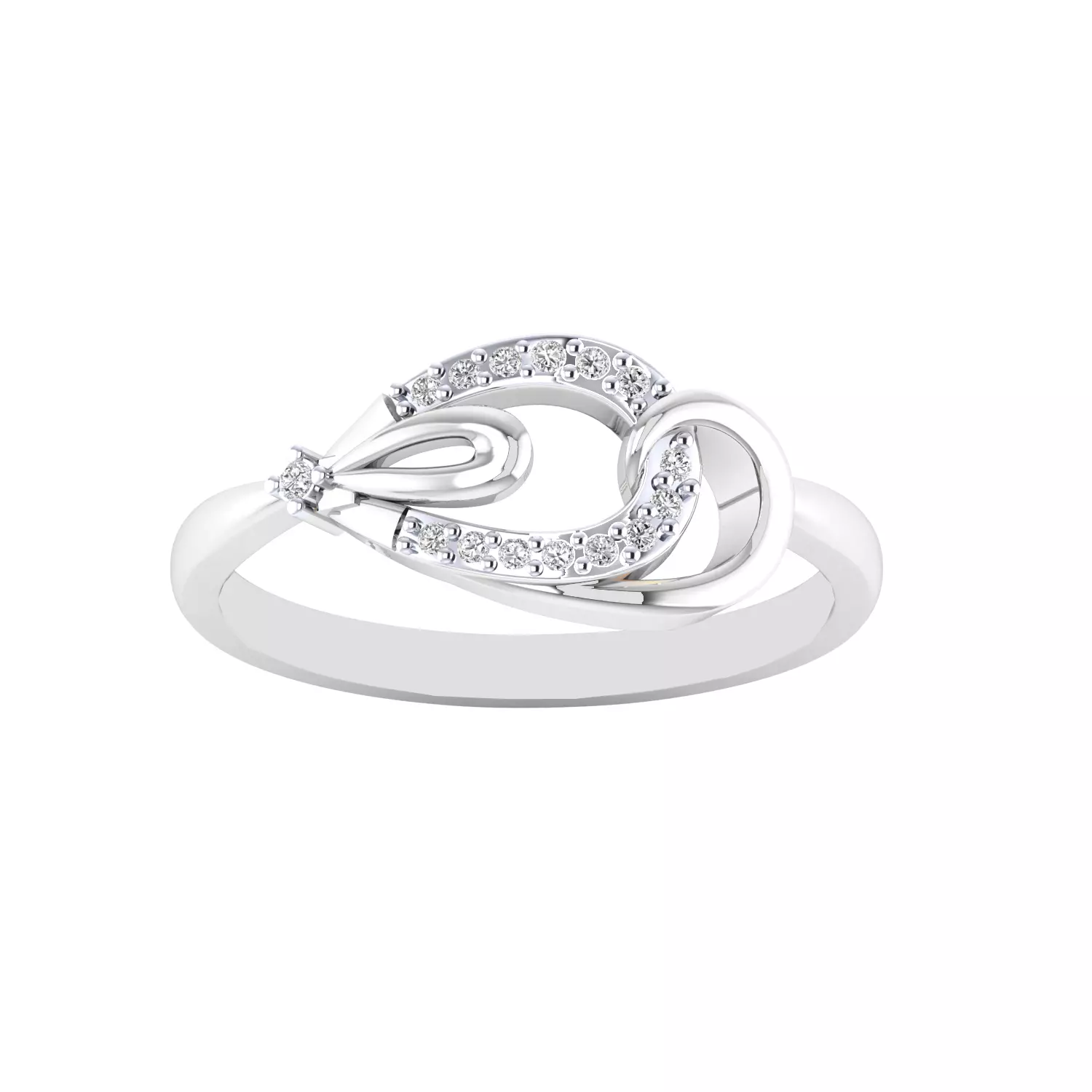  Women Ring Render 3dm STL MTL SLC JCD OBJ FBX Details 3D print model_19